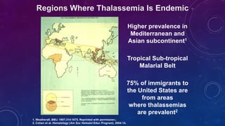 Taleucema Map Thalassemia syndromes mskcc 4 9-15 | PDF