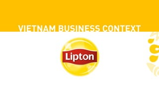 VIETNAM BUSINESS CONTEXT
 