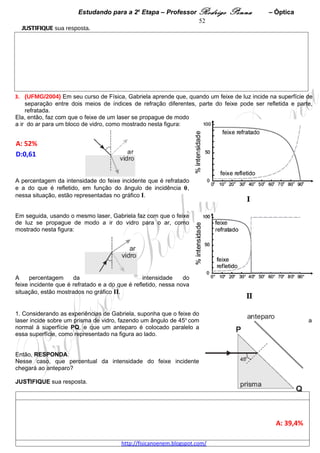 Estudando para a 2a Etapa – Professor Rodrigo Penna   – Óptica   52




 
 
 




                www.fisicanovestibular.xpg.com.br
 