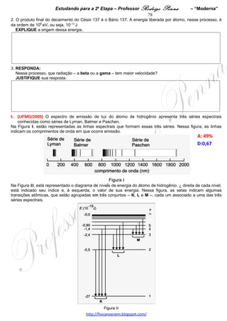 UFMG 2a Etapa 2001 a 2011 EM WORD - Conteúdo vinculado ao blog      http://fisicanoenem.blogspot.com/   