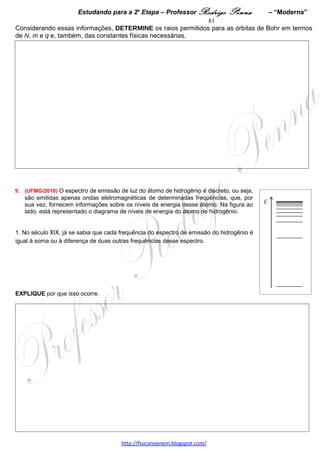 UFMG 2a Etapa 2001 a 2011 EM WORD - Conteúdo vinculado ao blog      http://fisicanoenem.blogspot.com/   