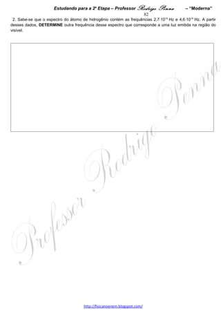 UFMG 2a Etapa 2001 a 2011 EM WORD - Conteúdo vinculado ao blog      http://fisicanoenem.blogspot.com/   