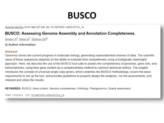 BUSCO
 