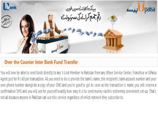 Ufone u paisa presentation