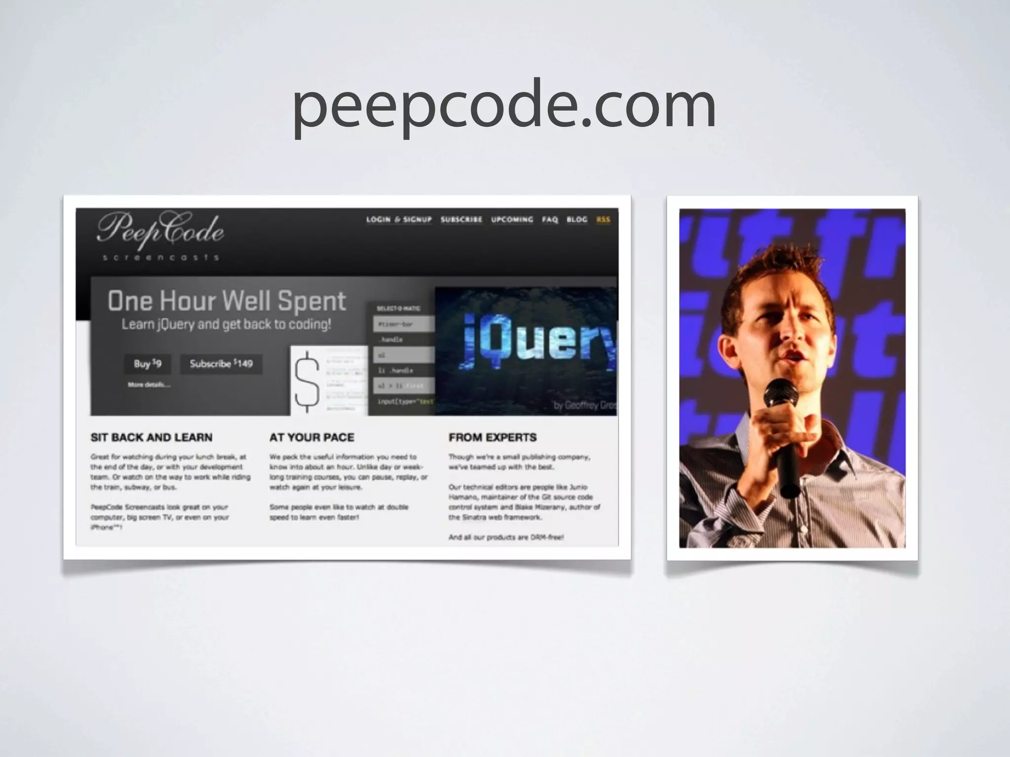 peepcode.com
 