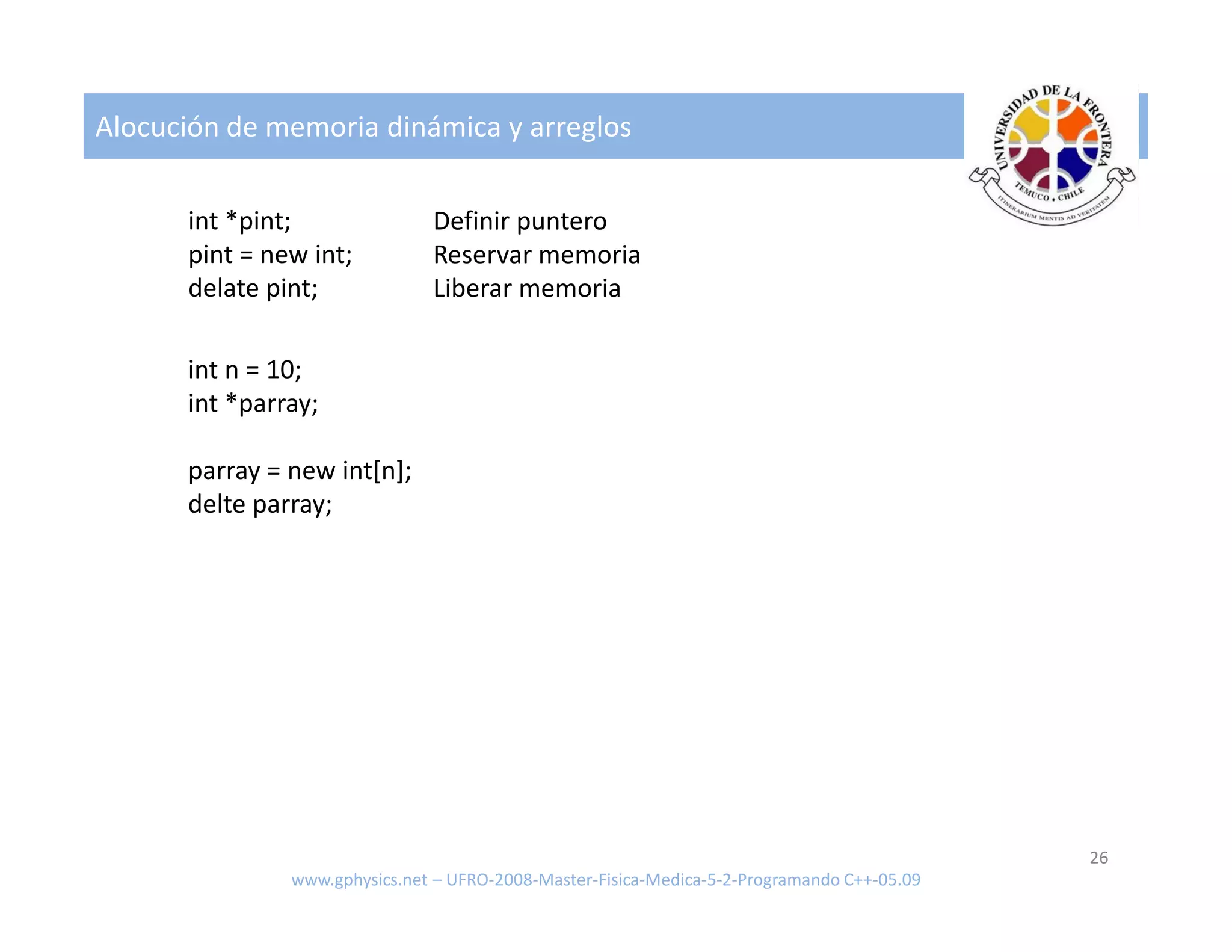 UFRO Master Fisica Medica 5 2 Programando C