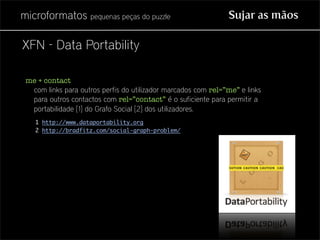 Microformatos - pequenas peças do puzzle