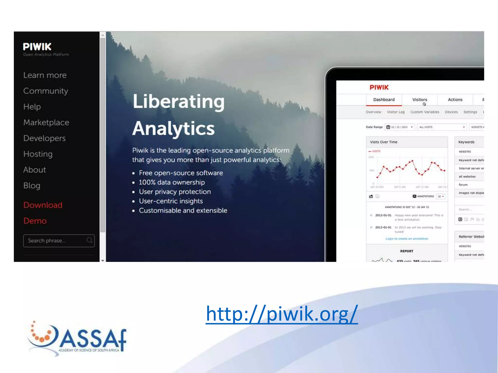 http://piwik.org/
 