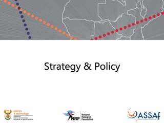 Strategy & Policy
 