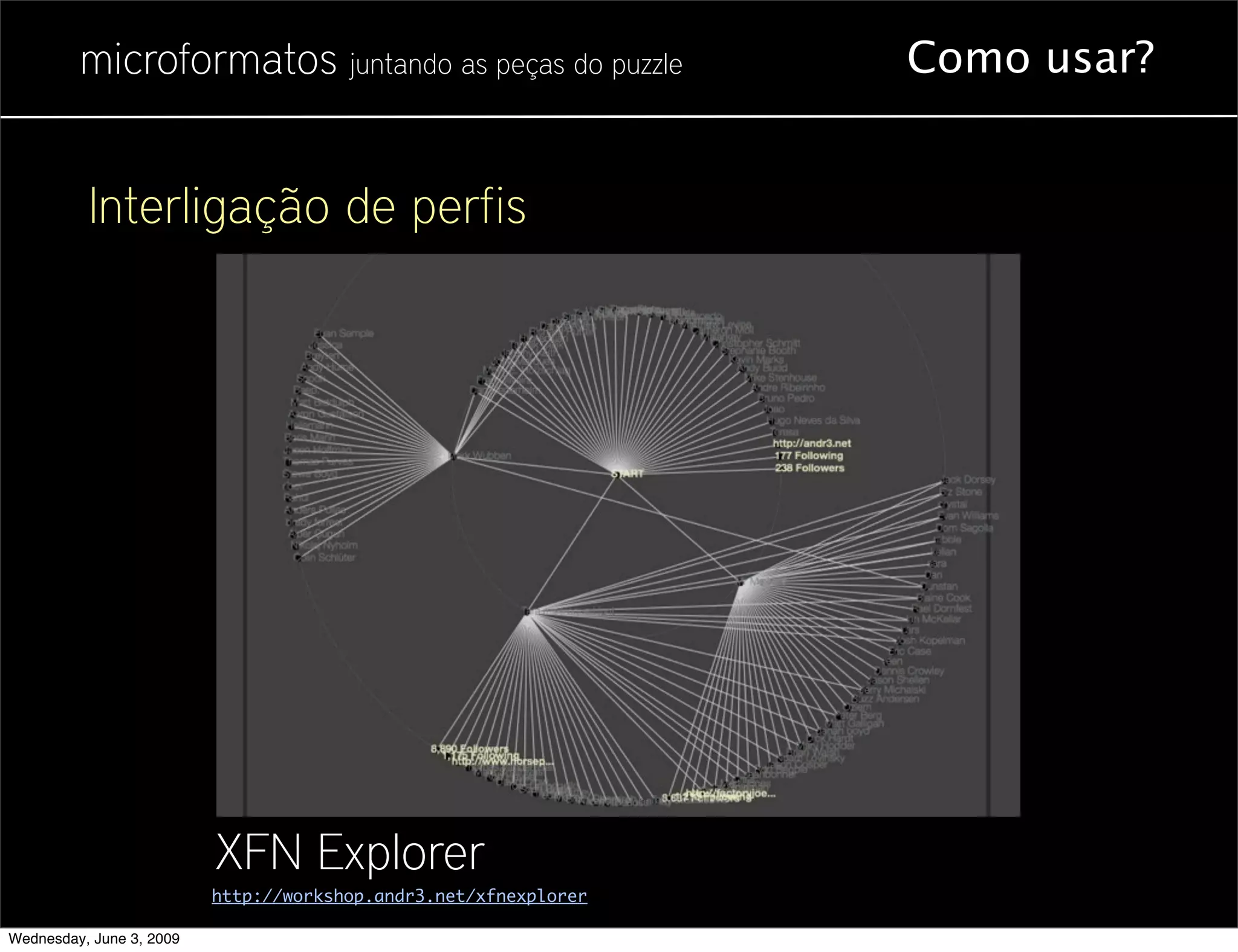 Microformatos - 2009 - Juntando as Peças do Puzzle