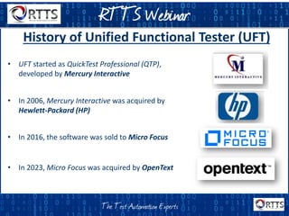Improving Automated Testing Projects with UFT | PDF