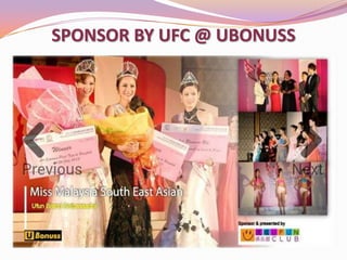 SPONSOR BY UFC @ UBONUSS

 
