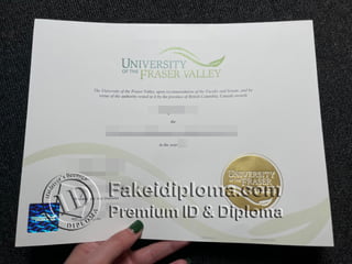 UFV diploma