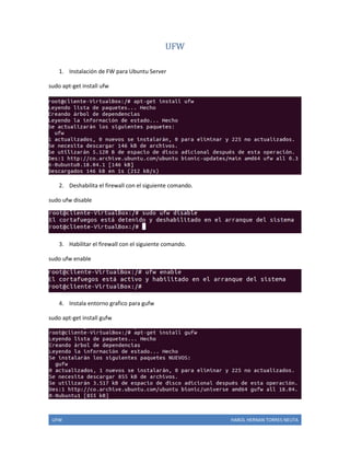 UFW | PDF