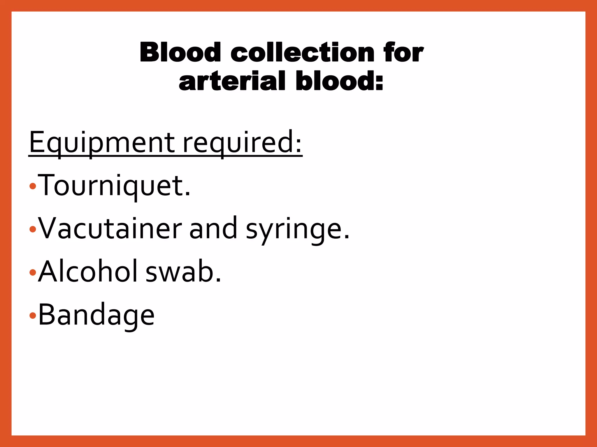 Blood collection and anticoagulants | PPTX