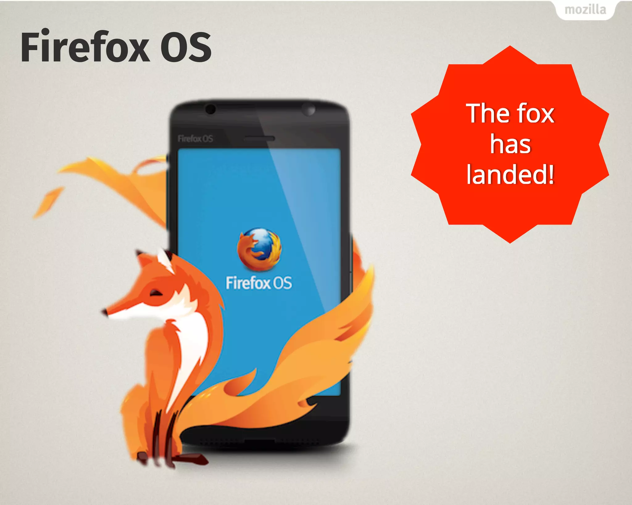 Firefox OS 
 