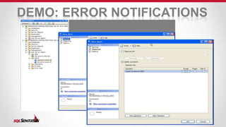 DEMO: ERROR NOTIFICATIONS 
 