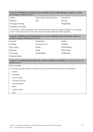 Ug021013 edexcel-gcse-in-pe-controlled-assment-gd | PDF