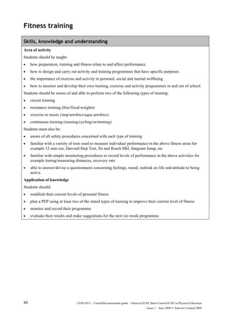 Ug021013 edexcel-gcse-in-pe-controlled-assment-gd | PDF
