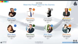 w w w . D o m a i n . c o m Page 33
www.MainSlide.com
© All Rights Reserved.
Confidential
OUR TEAM
Meet the People Behind the Scenes
Oliver Queen
Entrepreneurial activities
differ substantially
Oliver Queen
Entrepreneurial activities
differ substantially
Oliver Queen
Entrepreneurial activities
differ substantially
Oliver Queen
Entrepreneurial activities
differ substantially
Oliver Queen
Entrepreneurial activities
differ substantially
Oliver Queen
Entrepreneurial activities
differ substantially
Oliver Queen
Entrepreneurial activities
differ substantially
Oliver Queen
Entrepreneurial activities
differ substantially
 