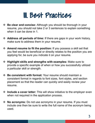 UGA Federal Resume Guide PDF - UGA Federal Resume Guide 5 320 