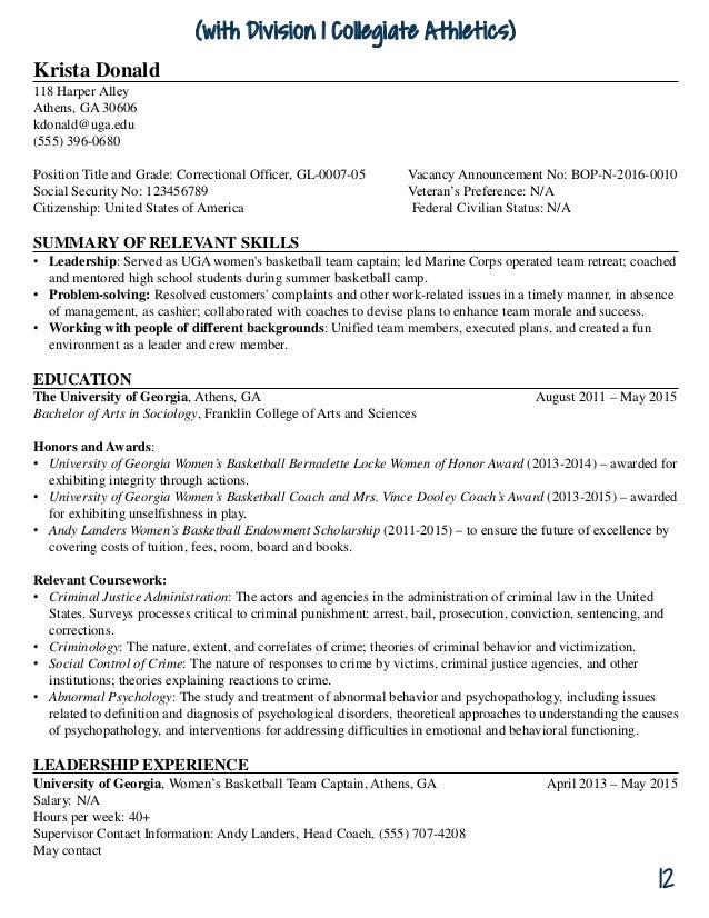 uga business resume template