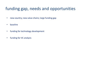 Update on fish value chain development in Uganda