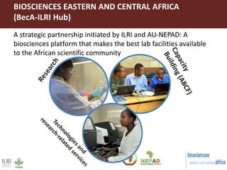 Better lives through livestock: ILRI overview