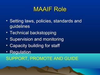 Uganda Government Livestock Sector Prioritization in Uganda under the Agriculture Sector Strategic Plan (ASSP)