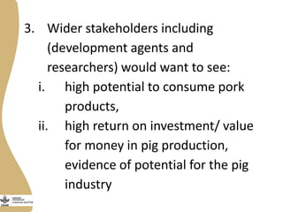  Introducing the Uganda pig value chain impact pathways 