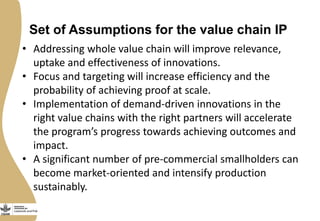 Validating the Uganda Pig Value Chain Impact Pathway(s)