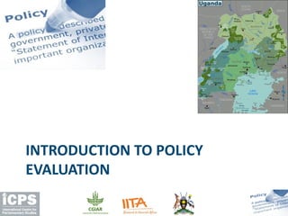 Introduction to Policy Evaluation | PDF