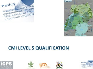 CMI LEVEL 5 QUALIFICATION
 
