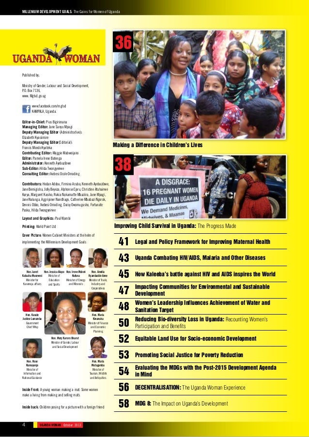 Uganda Woman Magazine October 2013