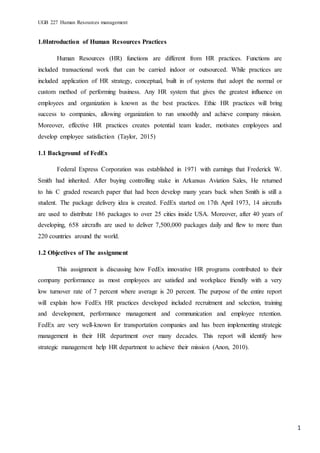 FedEx and their Competitors | PDF