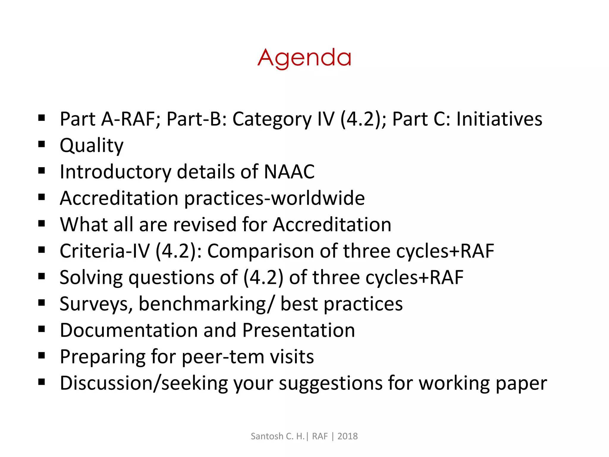 Preparing Libraries as per NAAC’s Revised Accreditation Framework | PDF