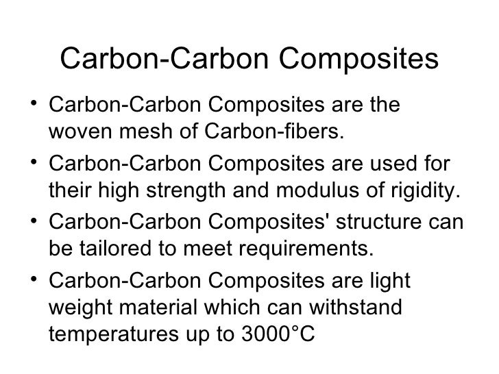 Ug carbon carbon composite