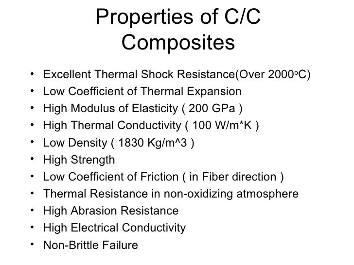 Ug carbon carbon composite