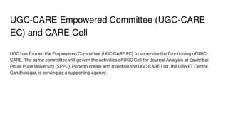 UGC CARE.ppt