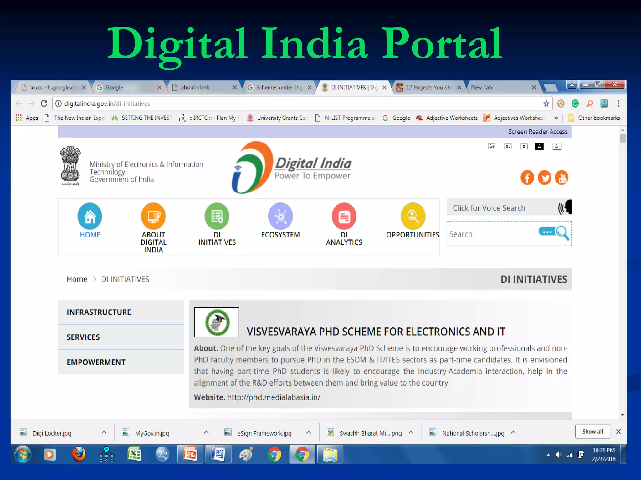 Digital India Portal
 