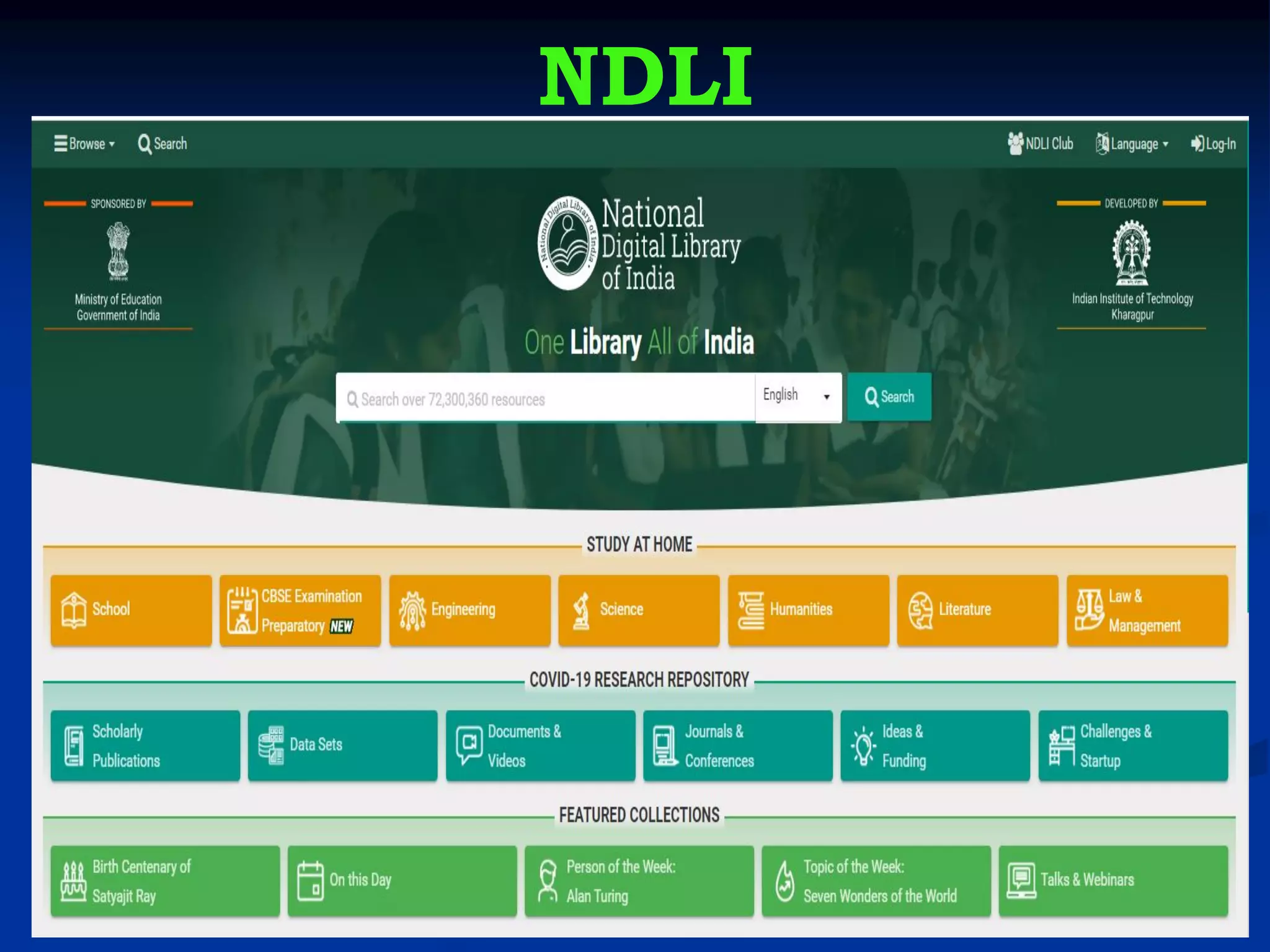 NDLI
 