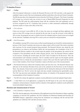 Ugc Roster Ugc research guideline 2019 (1) | PDF