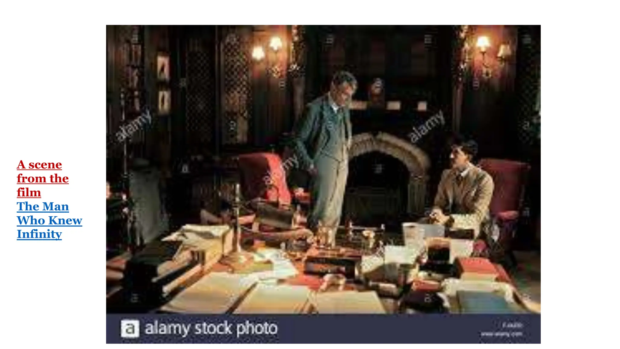 A scene
from the
film
The Man
Who Knew
Infinity
 