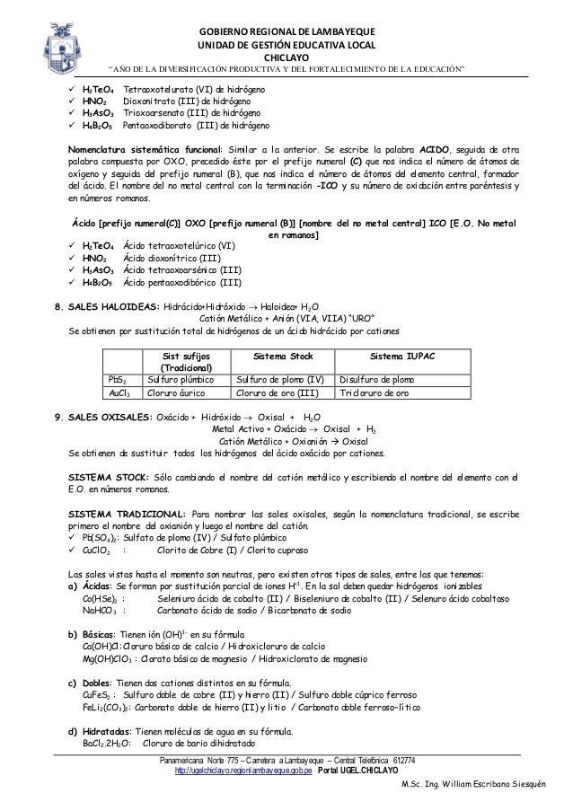 Ugel nomenclatura quãmica (1)