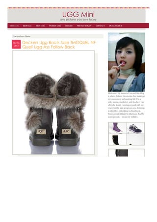 Girl ugg deals boots clearance