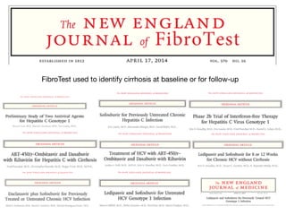 FibroTest used to identify cirrhosis at baseline or for follow-up
 