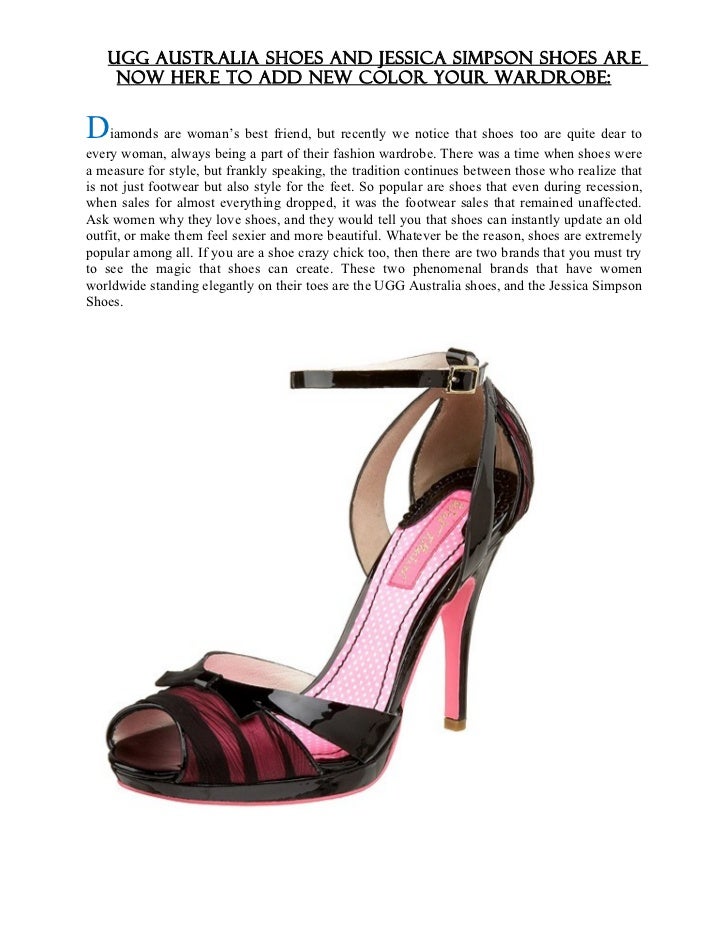 jessica simpson shoes australia