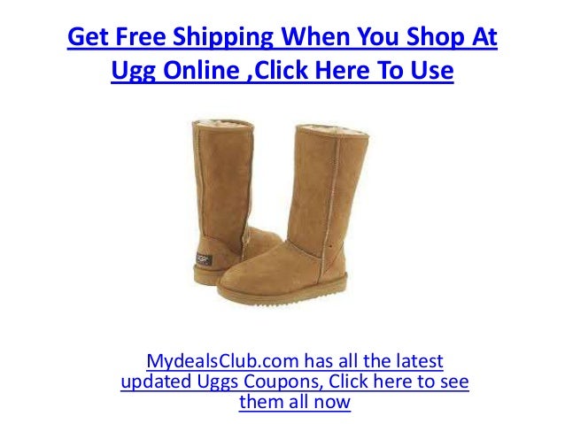coupon codes for uggs