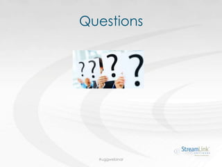 Questions
#uggwebinar
 