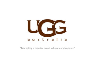 ugg target market